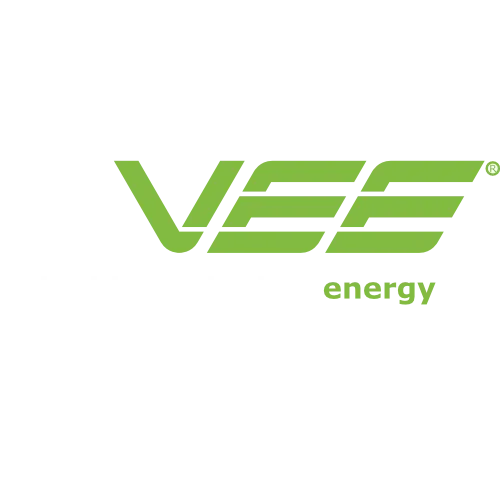 Vee Energy Logo Weiss